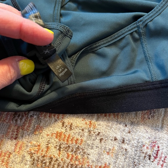 Free People Movement Stay Cool Army Green Racer Back Sports Bra Large - Picture 6 of 8